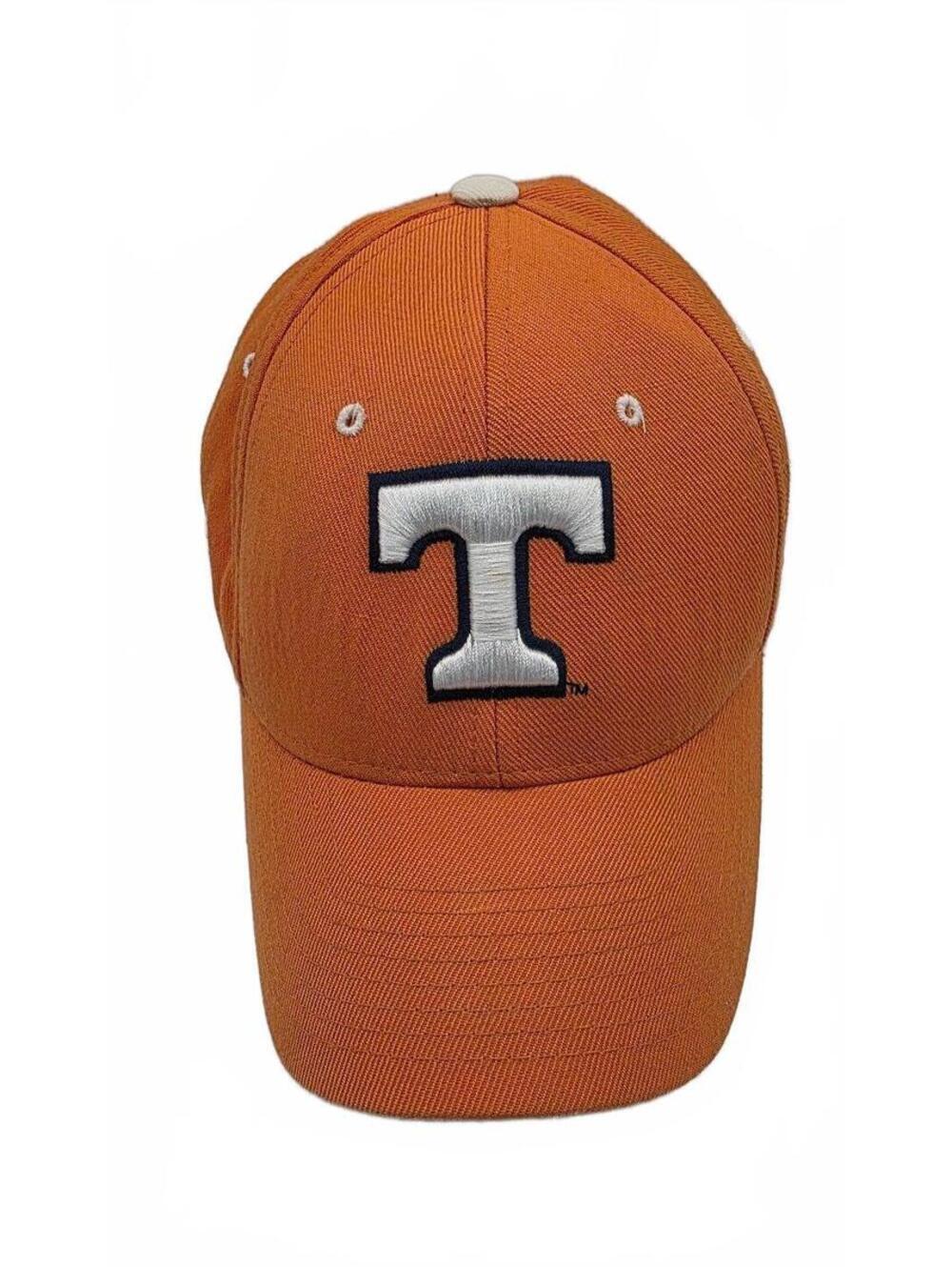 TN Vols Mens Zephyr Hat Orange Size 6 3/4 The Z Hat Volunteers White T Football